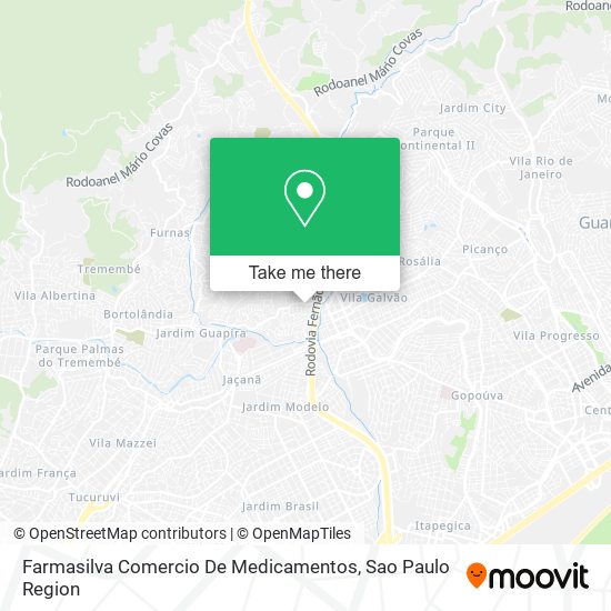 Mapa Farmasilva Comercio De Medicamentos