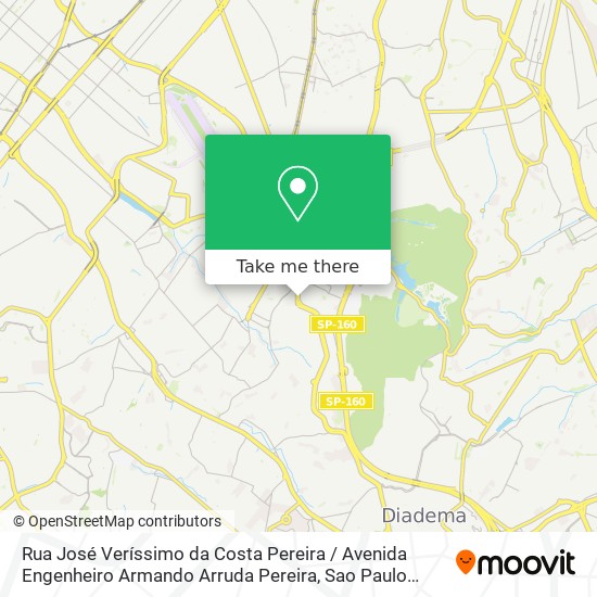 Rua José Veríssimo da Costa Pereira / Avenida Engenheiro Armando Arruda Pereira map