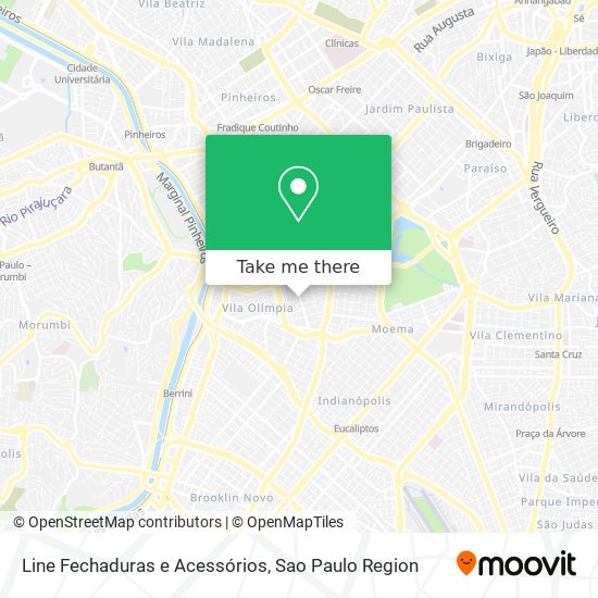 Line Fechaduras e Acessórios map