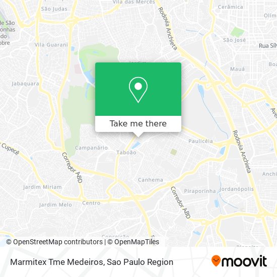 Marmitex Tme Medeiros map