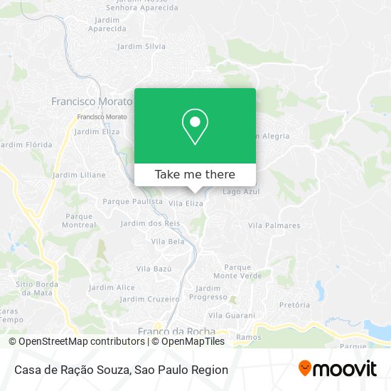 Casa de Ração Souza map
