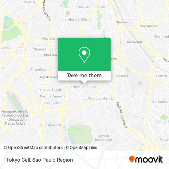 Tokyo Cell map