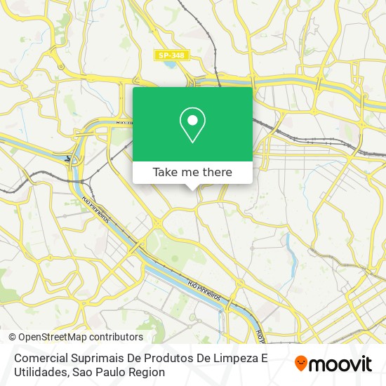 Comercial Suprimais De Produtos De Limpeza E Utilidades map