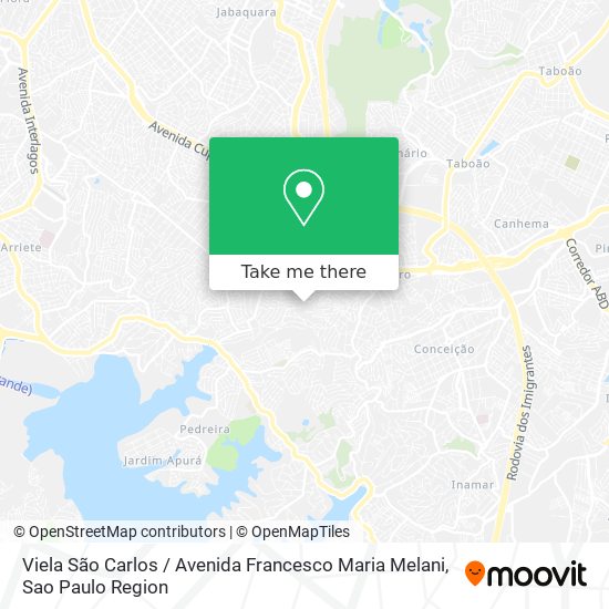 Viela São Carlos / Avenida Francesco Maria Melani map