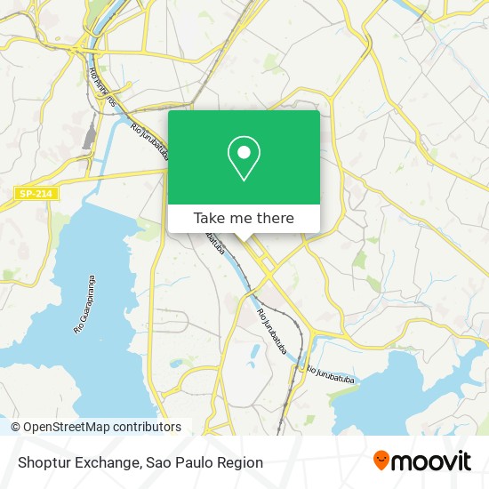 Mapa Shoptur Exchange