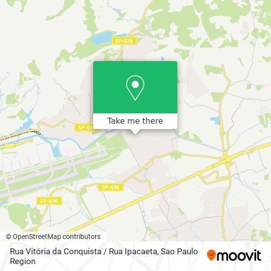 Rua Vitória da Conquista / Rua Ipacaeta map