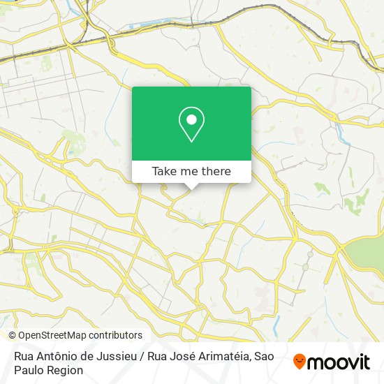 Rua Antônio de Jussieu / Rua José Arimatéia map