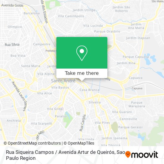 Rua Siqueira Campos / Avenida Artur de Queirós map