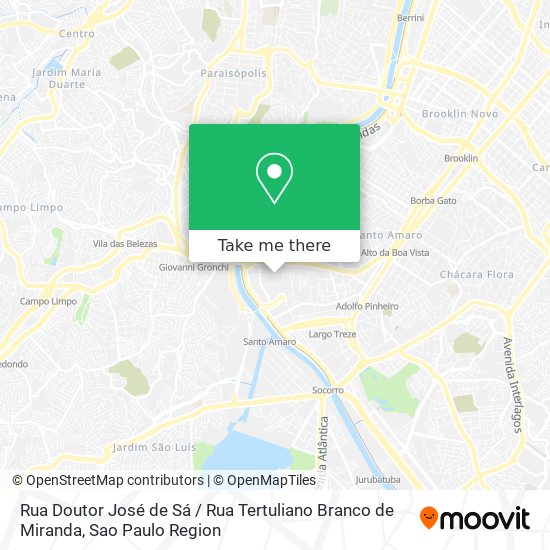 Rua Doutor José de Sá / Rua Tertuliano Branco de Miranda map