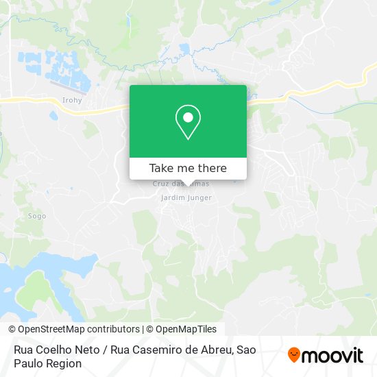 Rua Coelho Neto / Rua Casemiro de Abreu map