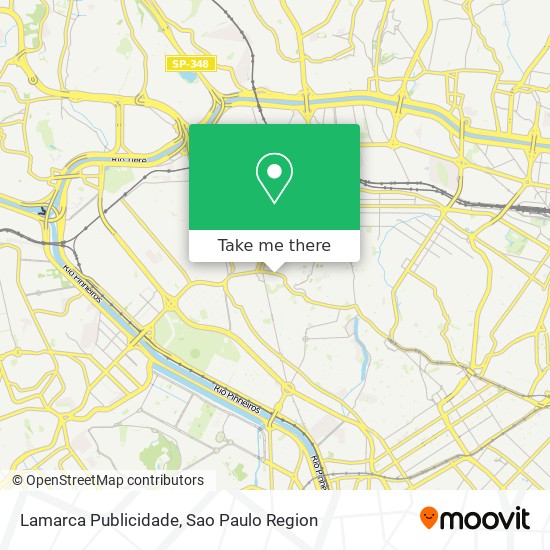 Lamarca Publicidade map