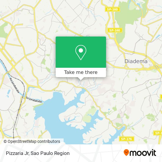 Pizzaria Jr map