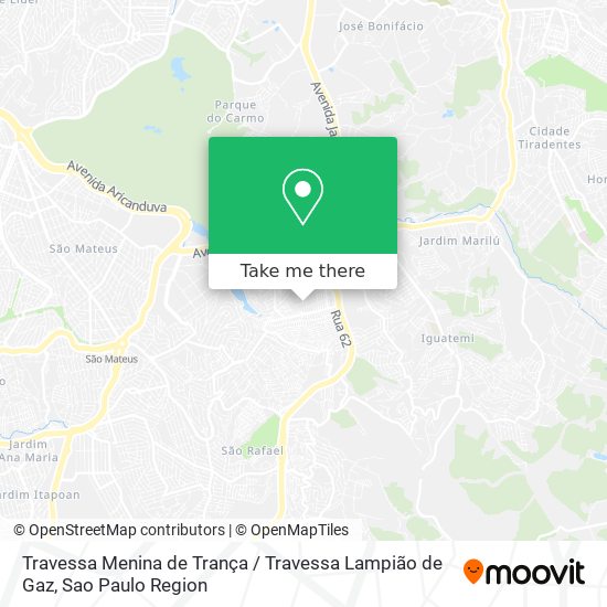 Travessa Menina de Trança / Travessa Lampião de Gaz map