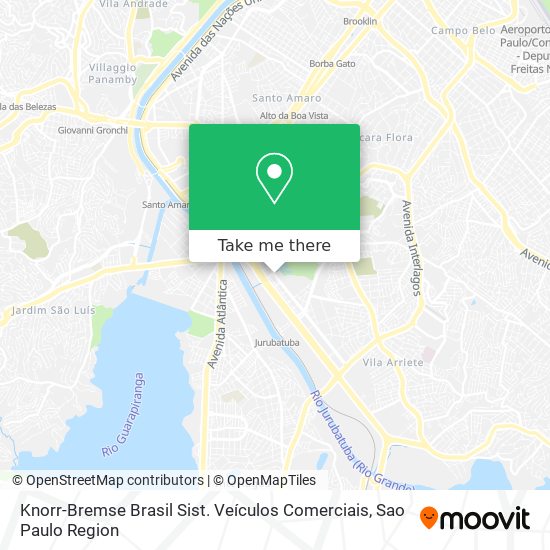 Knorr-Bremse Brasil Sist. Veículos Comerciais map