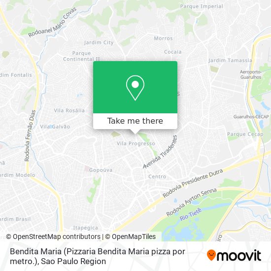 Bendita Maria (Pizzaria Bendita Maria pizza por metro.) map