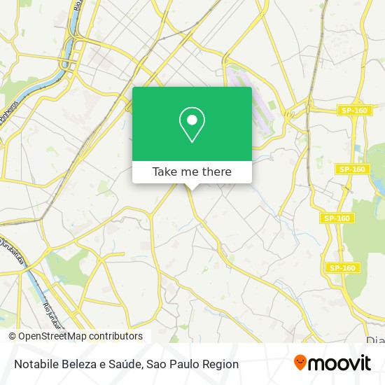 Notabile Beleza e Saúde map