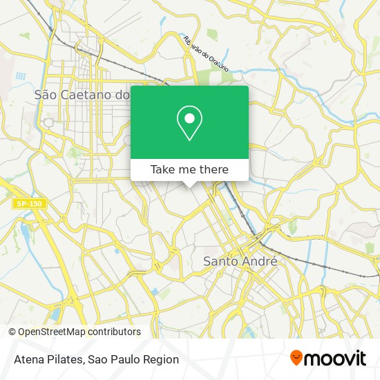 Mapa Atena Pilates