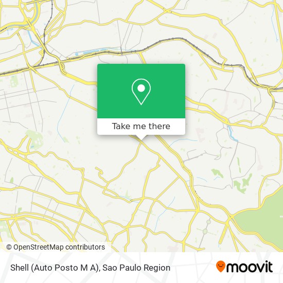 Shell (Auto Posto M A) map