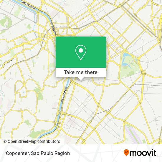 Mapa Copcenter