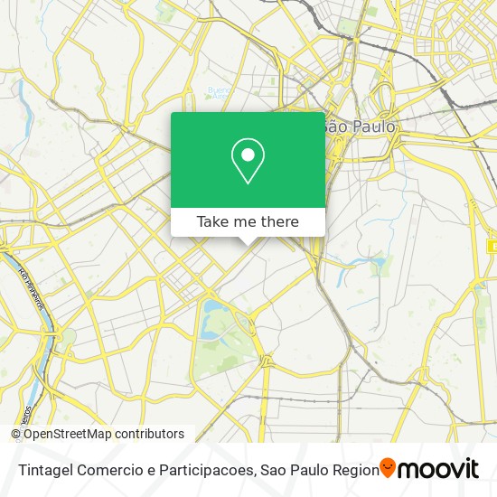 Tintagel Comercio e Participacoes map