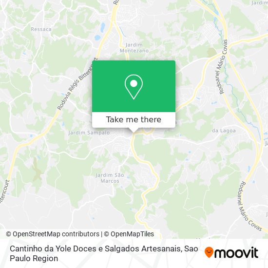 Cantinho da Yole Doces e Salgados Artesanais map