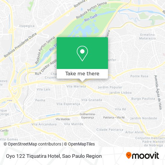 Oyo 122 Tiquatira Hotel map