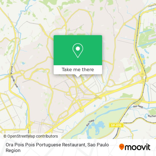 Ora Pois Pois Portuguese Restaurant map