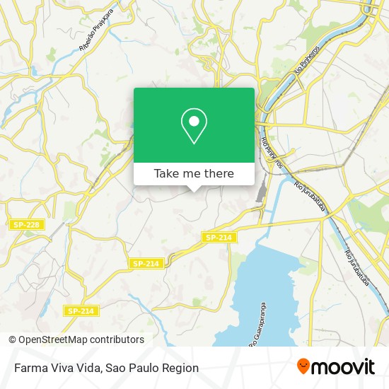 Farma Viva Vida map