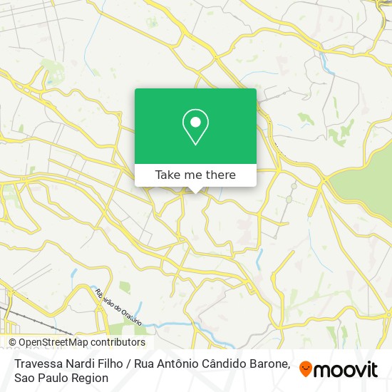 Travessa Nardi Filho / Rua Antônio Cândido Barone map