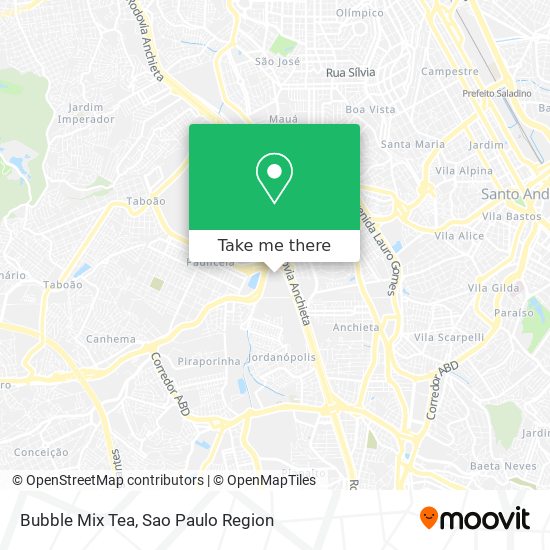 Bubble Mix Tea map