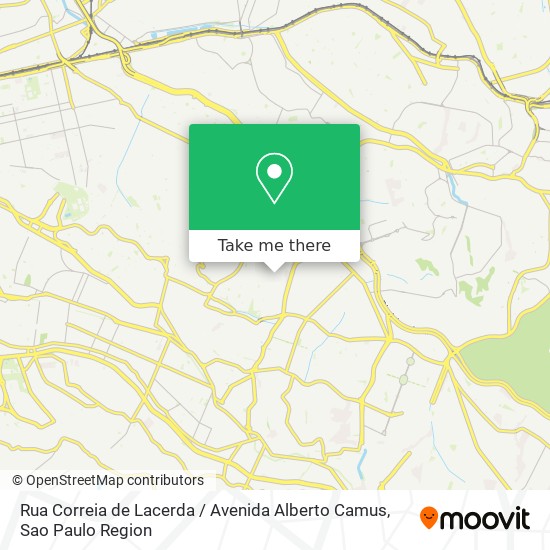 Rua Correia de Lacerda / Avenida Alberto Camus map