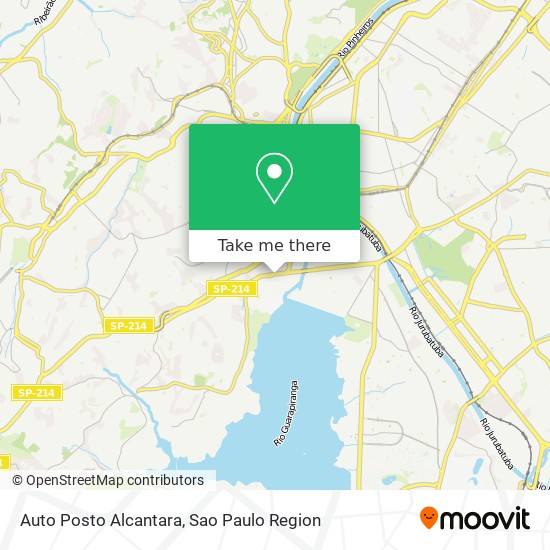 Auto Posto Alcantara map