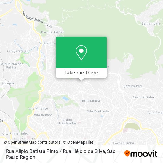 Mapa Rua Alípio Batista Pinto / Rua Hélcio da Silva