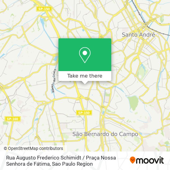 Rua Augusto Frederico Schimidt / Praça Nossa Senhora de Fátima map