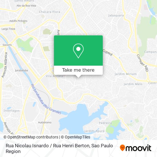 Rua Nicolau Isnardo / Rua Henri Berton map