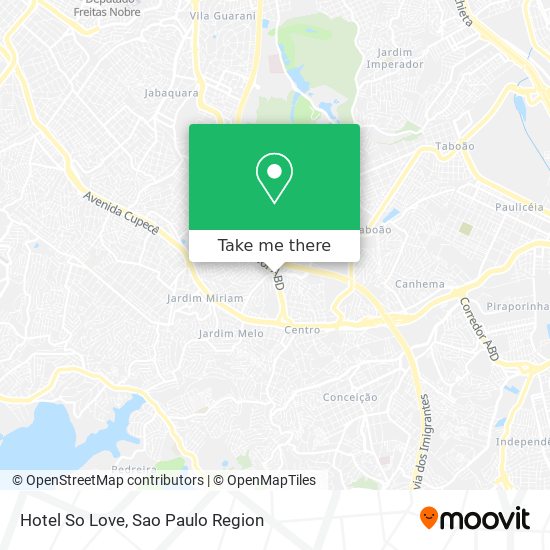 Hotel So Love map