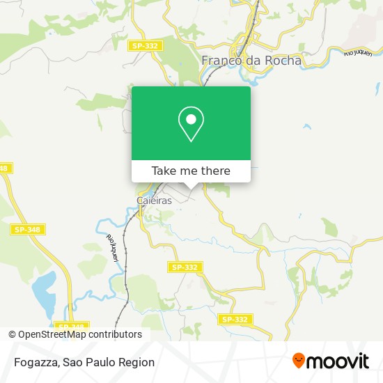 Fogazza map