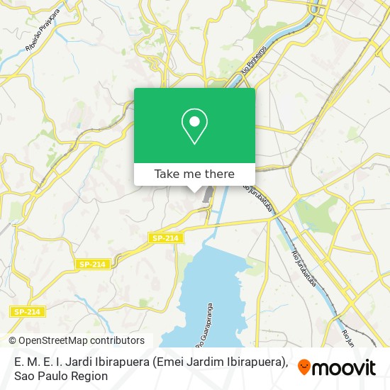 E. M. E. I. Jardi Ibirapuera (Emei Jardim Ibirapuera) map