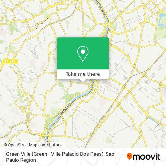 Green Ville (Green - Ville Palacio Dos Paes) map