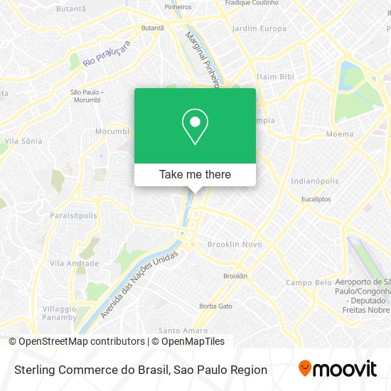 Sterling Commerce do Brasil map