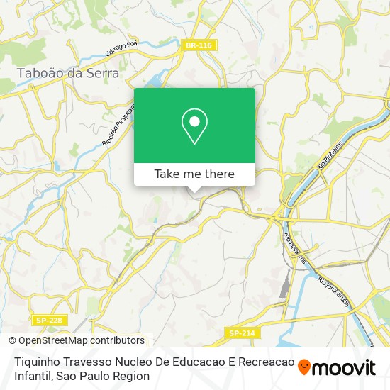 Tiquinho Travesso Nucleo De Educacao E Recreacao Infantil map