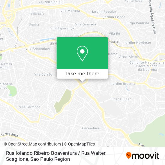 Rua Iolando Ribeiro Boaventura / Rua Walter Scaglione map