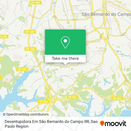 Desentupidora Em São Bernardo do Campo RR map