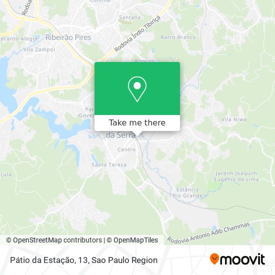 Pátio da Estação, 13 map