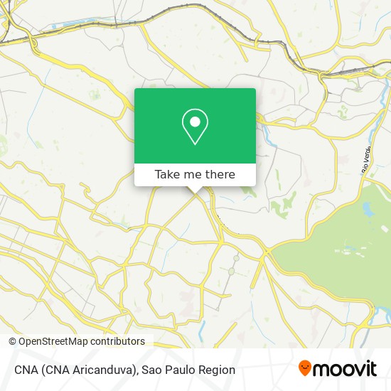 CNA (CNA Aricanduva) map