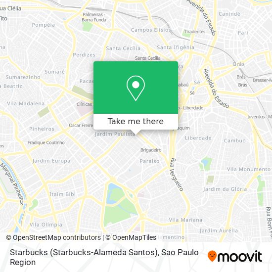Starbucks (Starbucks-Alameda Santos) map