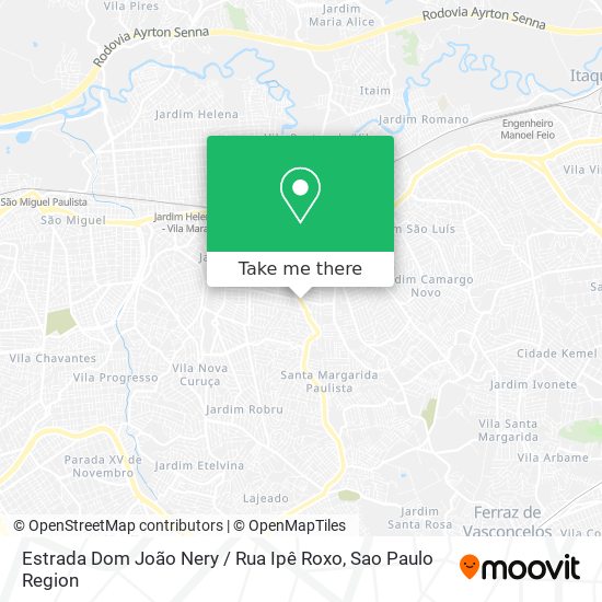 Estrada Dom João Nery / Rua Ipê Roxo map