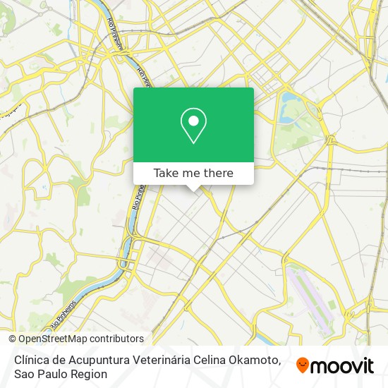 Clínica de Acupuntura Veterinária Celina Okamoto map