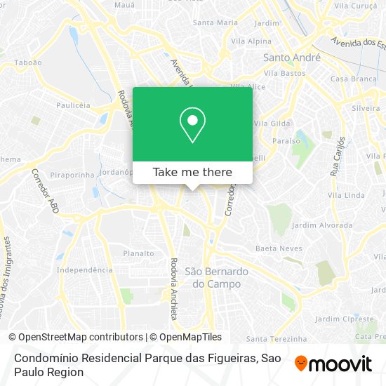 Condomínio Residencial Parque das Figueiras map