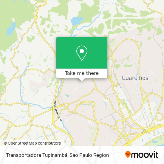 Transportadora Tupinambá map